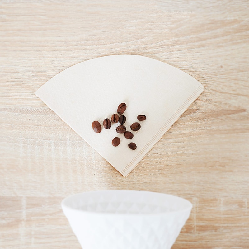 Glass Dripper, Pour over Coffee Funnel Filter, Reusable Coffee Cone Brewer with Removable Base Clear