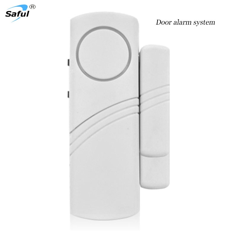 Wireless Magnetic sensor Door/Window entry alarm system loud alarm sound home security Burglar Alarm device