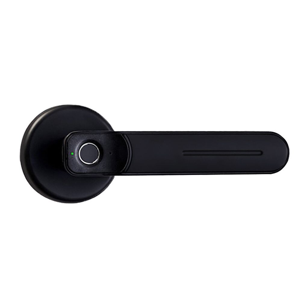 Intelligent Fingerprint Lock Electric Fingerprint Lock for Home Door 200 Users Fingerprint Lock with Key: Default Title