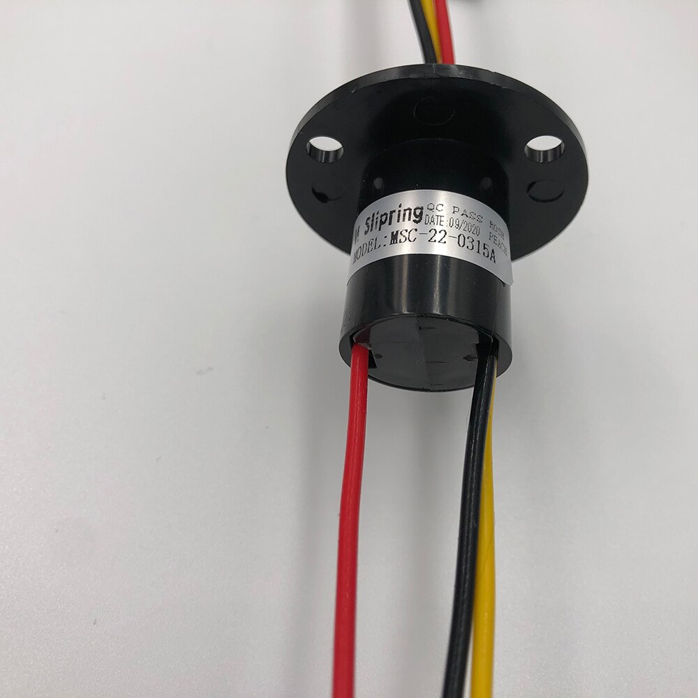 Large Current 3 Channels 15A/ 30A Slip Ring 22mm Rotate Connector Slip Rings Conductive Slip Ring