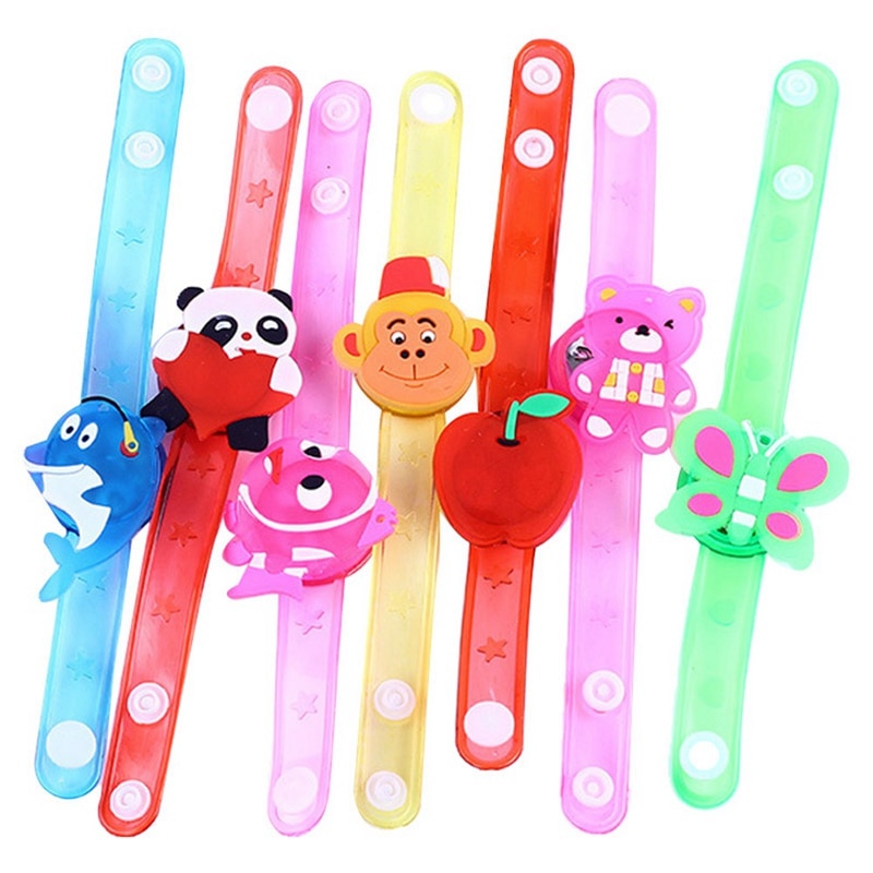 Random Kids Toys Light Flash Toys Wrist Hand Take Party Dinner Toys Glow In The Dark