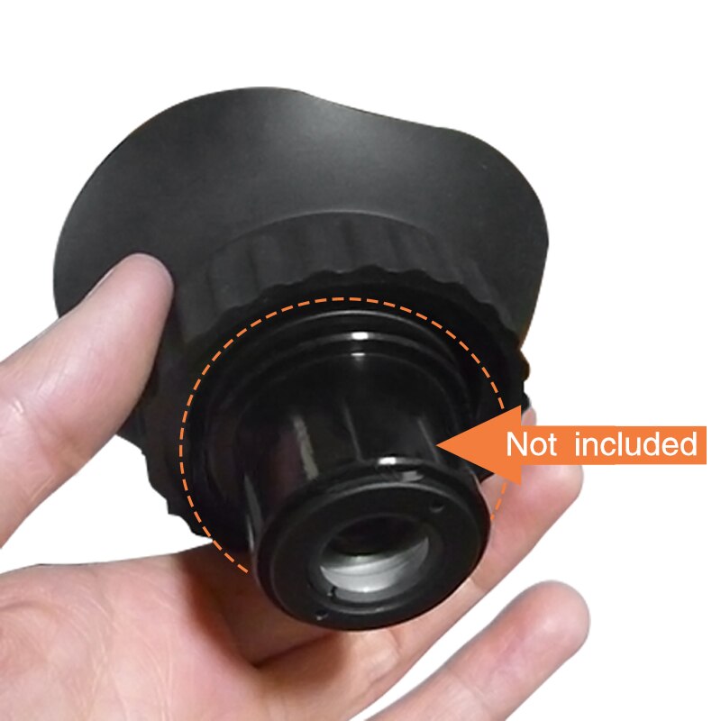 Een Paar Rubber Eye Cups Eye Guards Voor Stereo Metallurgische Microscoop Oculair Verrekijker Telescoop Binnendiameter 45.5 Mm