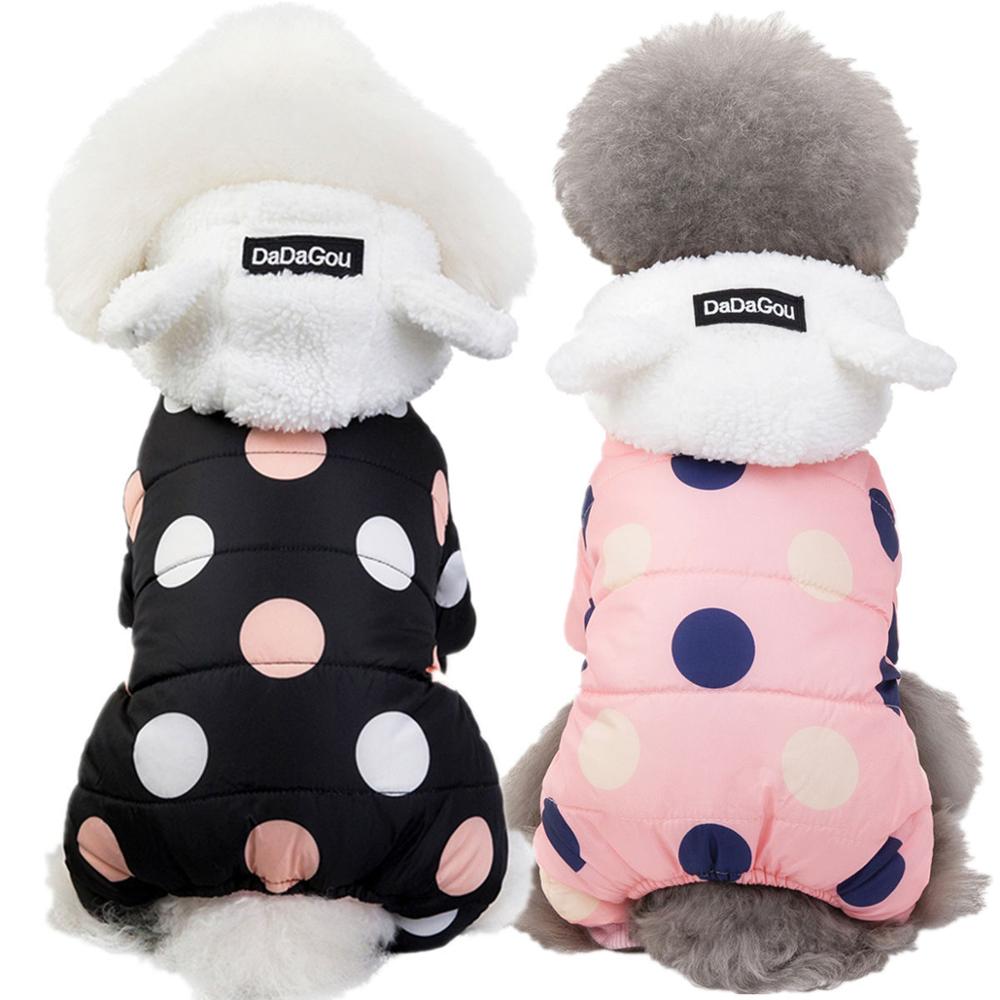 Ropa abrigo para invierno para perros, chaqueta para sudaderas con capucha pequeñas para perros, ropa para mascotas, trajes para cachorros, ropa cálida para perros Chihuahua