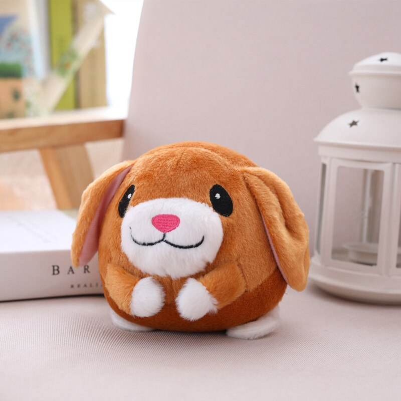 Elektryczny śpiew chomika USB opłata 168 muzyka długie ucho chomika skok piłka nagrywanie puzzle pluszowa zabawka, aby pomóc dziecku nauczyć się mówić