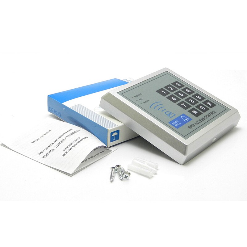125KHz RFID Smart Card Reader Stand-alone Door Lock Access Control Keypad Board Support 500 Users For Entry Security System