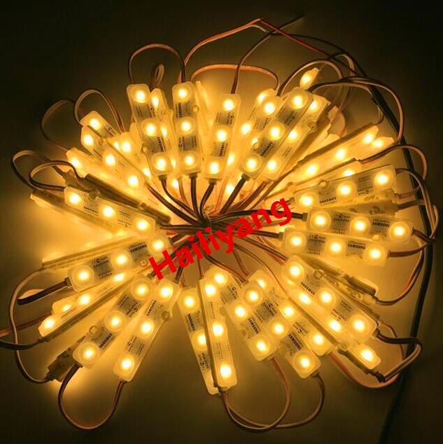 IP68 Samsung led module Licht Reclame lamp 5730 SMD 1.5W 3Leds Teken Backlights Waterdicht Voor Doosletters