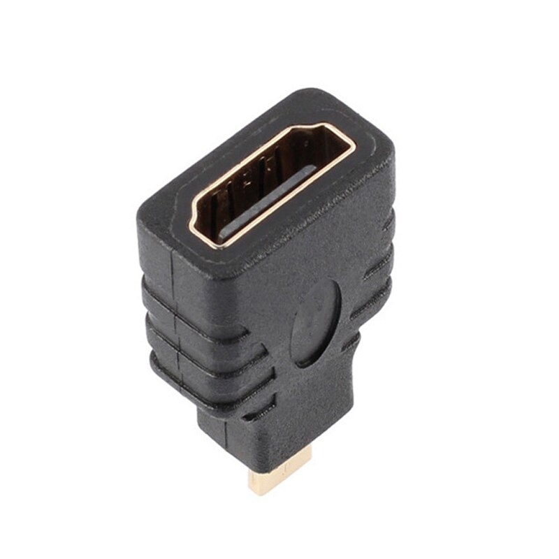 Micro-HDMI to HDMI Adapter,Micro-HDMI Male to HDMI Female Coupler Connector for Micro-HDMI Port Devices Support 1080P Resolution
