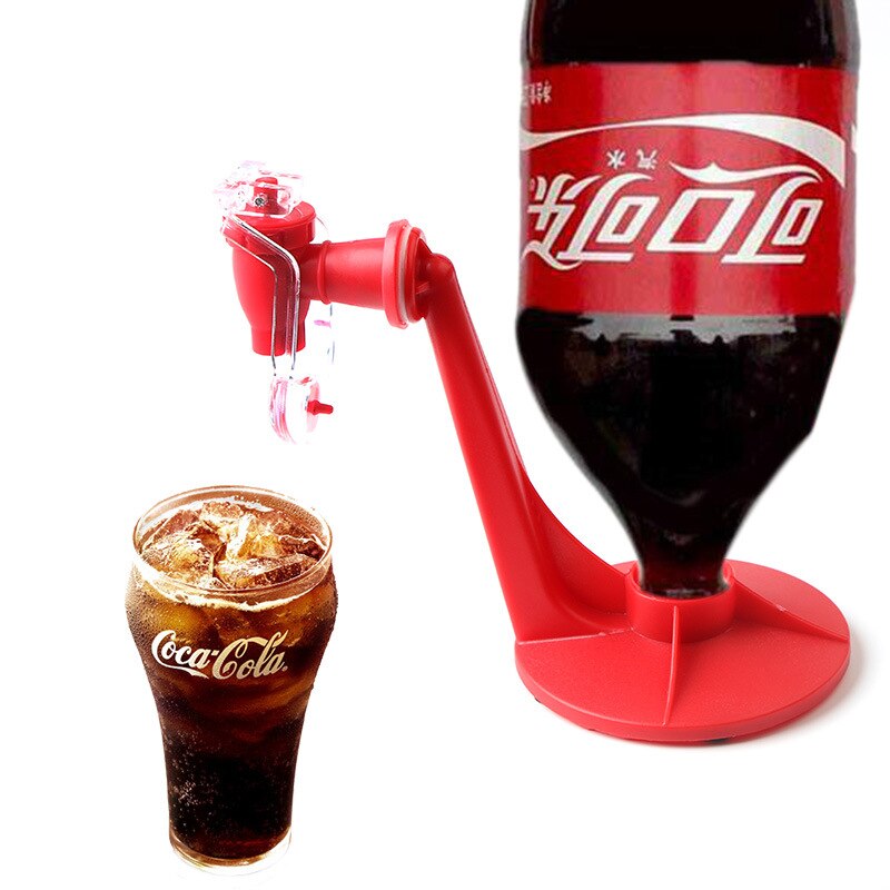 1pc Saver Soda Dispenser Magic Tap Drinking Water Dispense Bottle Upside Down Coke Drink Dispenser Party Bar Kitchen Gadgets