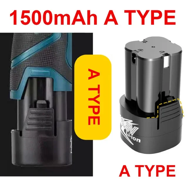 100% 16.8V 18650 Lithium Battery Li-ion Battery for Electric Screwdriver Battery Hand Electric Drill Batteries 2500mAh: Gold