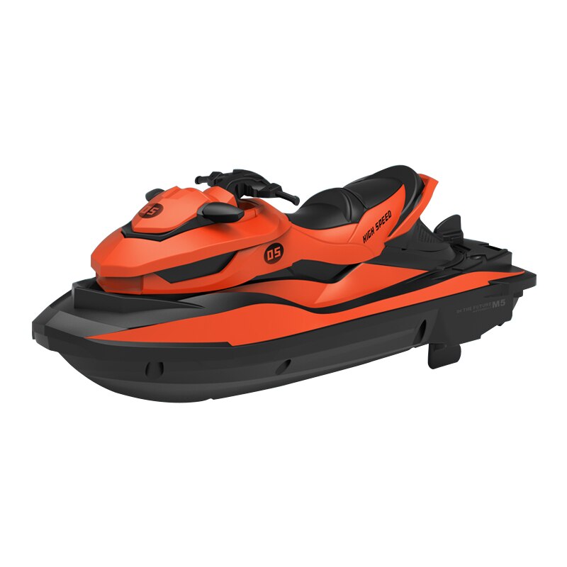 Buena venta y logopeda M5 2,4G RC Barco de doble Motor RTR Mini Control remoto barco de Motor de los niños de interior al aire libre de agua Juguetes