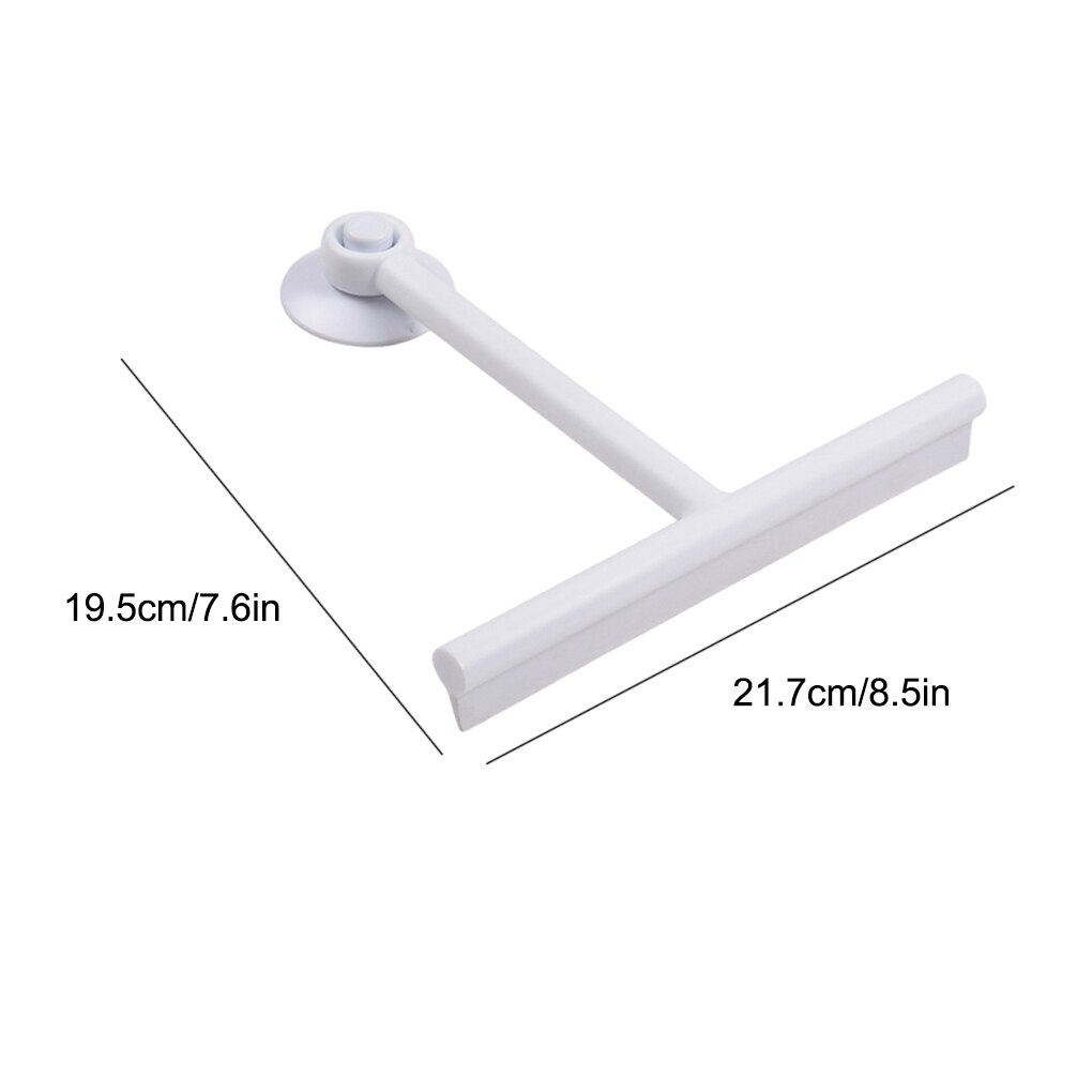 Glass Wiper Scraper Shower Squeegee Shower Squeegee Cleaner With Silicone Holder Bathroom Mirror Wiper Scraper Glass Cleaning: 6