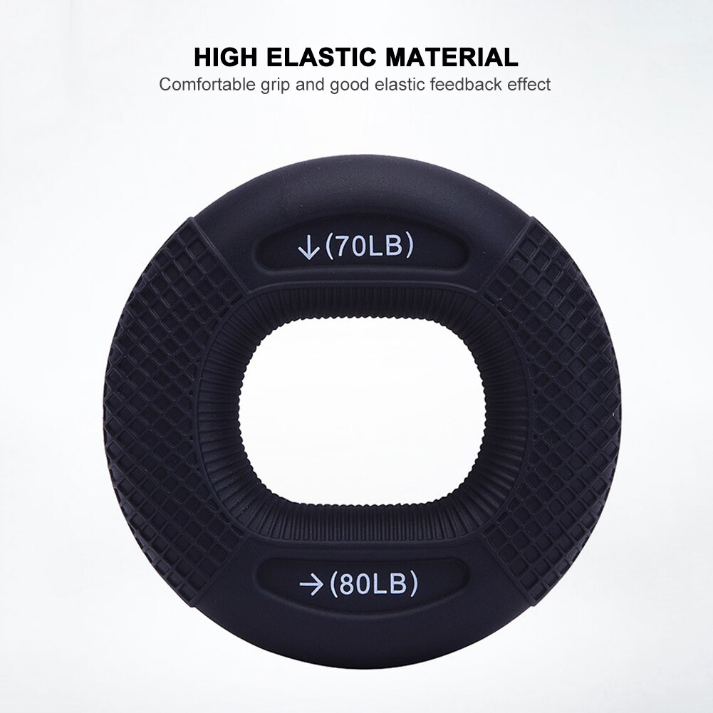 Hand Grip Finger Gripper Ring Strength Trainer Finger Muscle Exercise Equipment for Working-out Comfortable Decoration
