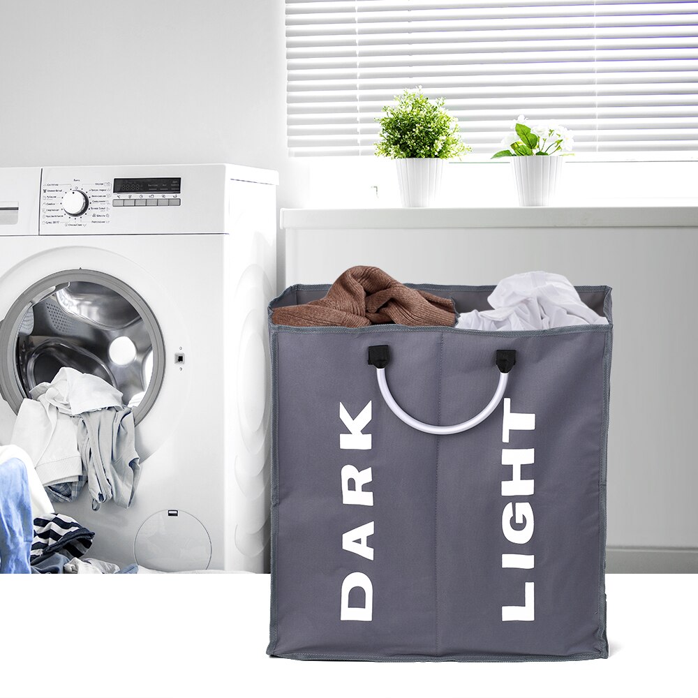 Cesta de ropa sucia para baño, almacenamiento de sujetador resistente al agua, cesto para la ropa sucia, plegable, bañera básica, 2 uds.