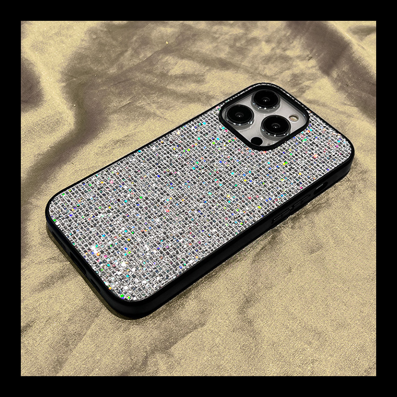 Luxury Glitter Diamond Phone Case For iPhone 16 15... Grandado Luxury Glitter Diamond Phone Case For iPhone 16 15... Grandado