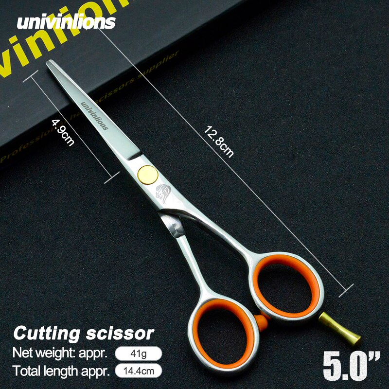 Ciseaux de coiffure japonais professionnels, 4.5/5.0/5.5/6.0 pouces, rasoir, barbier, ciseaux amincissants, tijeras