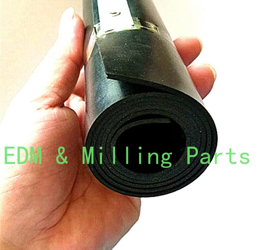 CNC Milling Machine Part Protection Glue Chip Shield Oil And Dust Proof Rubber Pad 480mm X 700mm For Bridgeport Mill Part