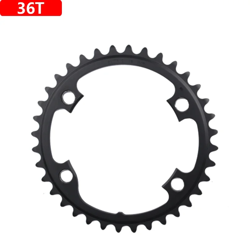 Deckas 110 bcd kettingblad fietskettingwiel voor shimano kroon rond zwart 36t 38t 40t 42t 44t 46 t 48t 50t 52t 54t fietsonderdeel: Blauw