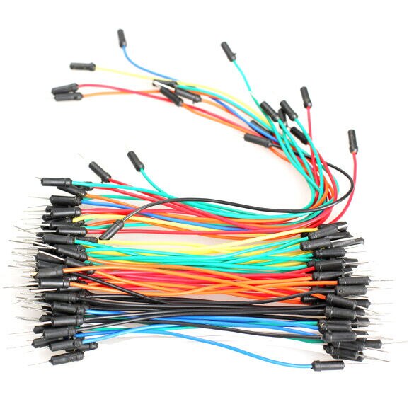 65PCS Male to Male Solderless Breadboard Jumper Cable Wires Kits for Breadboard