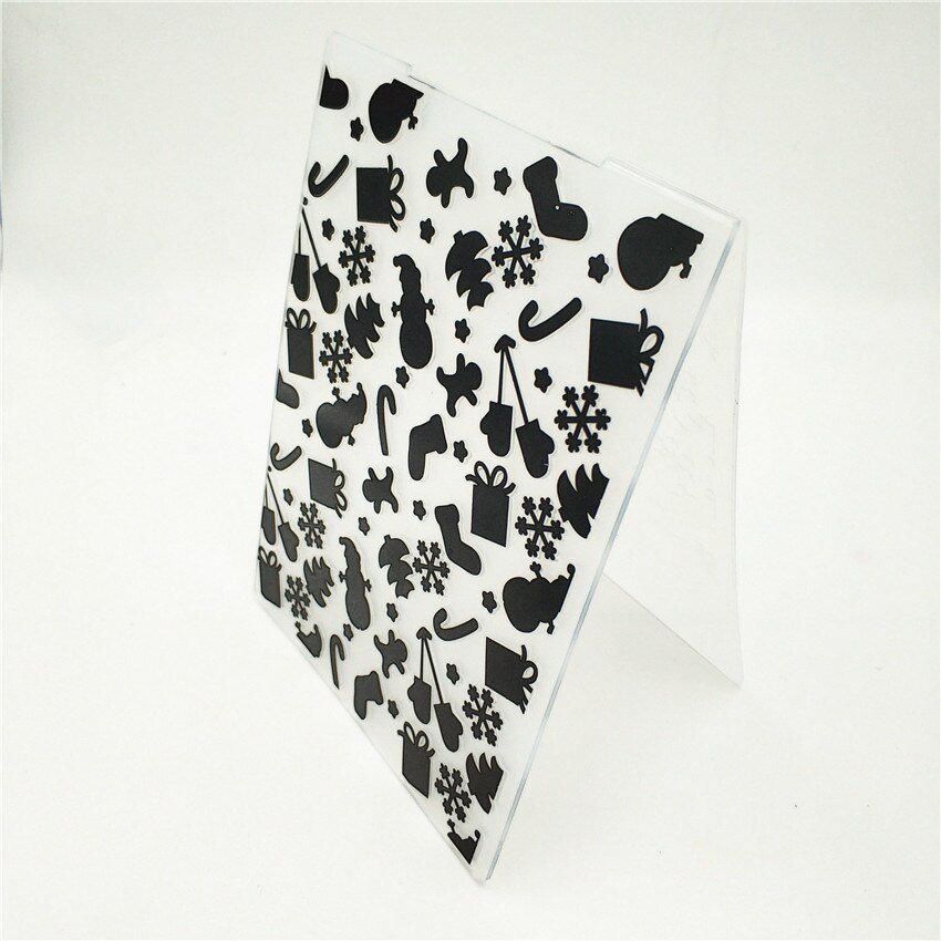 10.5x14.5cm Easter Embossing folders Plastic bump Scrapbooking DIY Template Fondant indentation Cake Photo Album Card Make