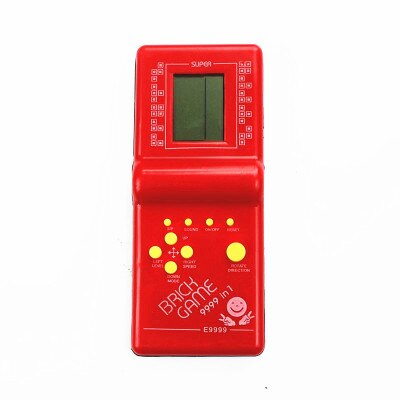 Jeugd Reminiscence Klassieke Tetris Brick Game Handheld Game Machine Kids Game Machine Mini Speelgoed Beste Cadeau Voor Kinderen: Red