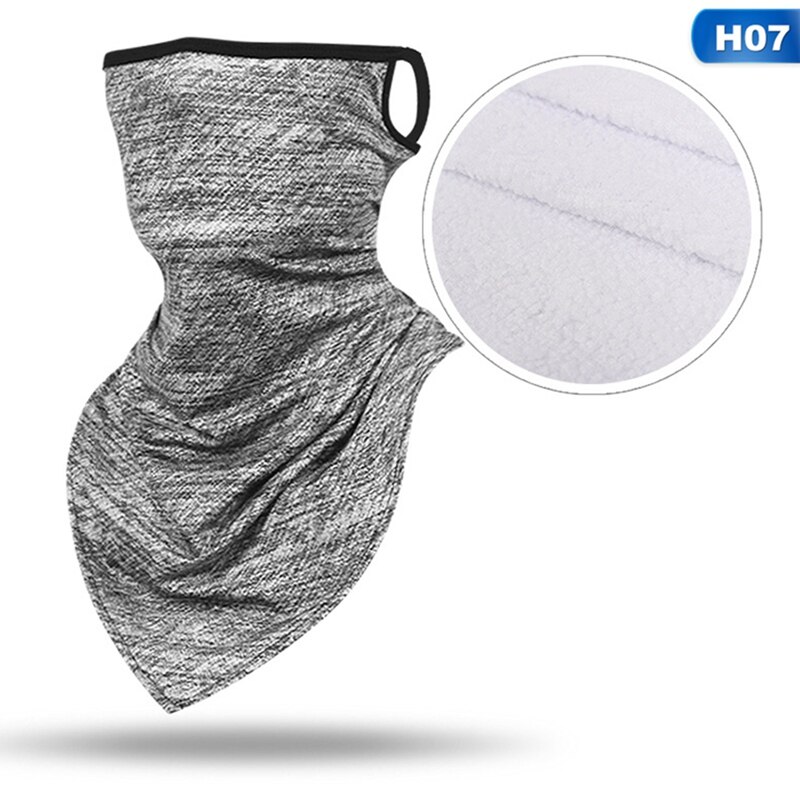 Voor fiets nek buis sjaal bandana hoofd gezichtsbedekking nekwarmer oor hoofddeksel warm koel buiten uv-bescherming heren sjaal: H07