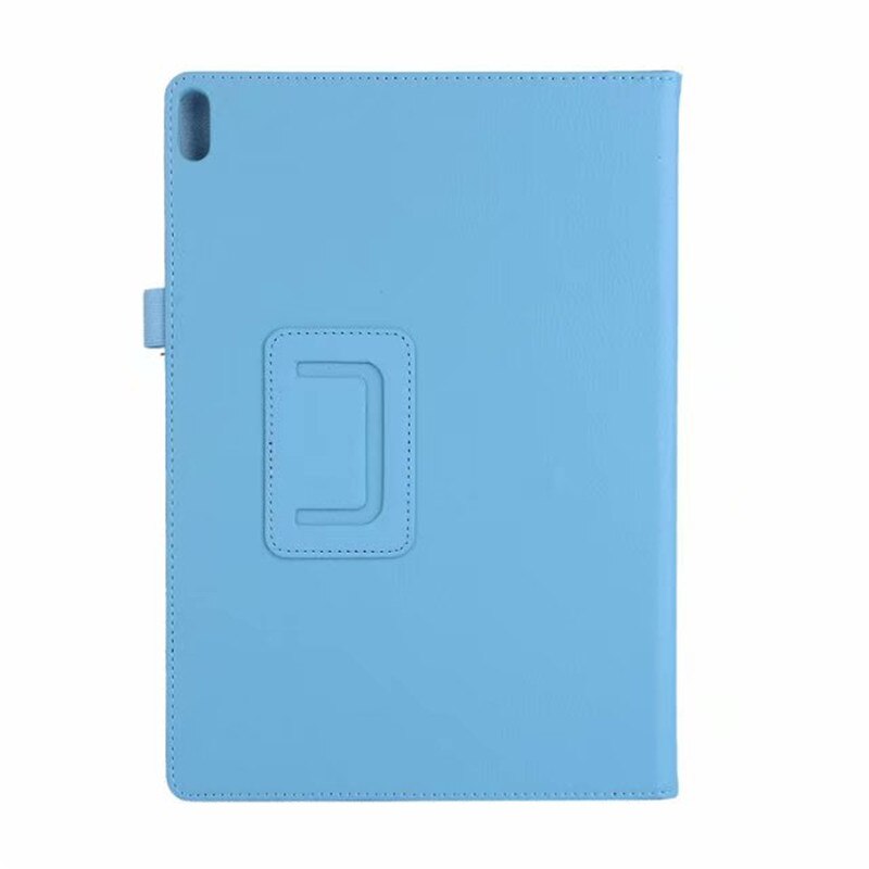 Case Voor Lenovo Tab 4 10 Tb-X304F X304L Pu Lederen Tablet Cover Stand Capa Voor Lenovo TAB4 10.1 &quot;Plus TB-X704F/L Flip Cover + Pen: sky blue