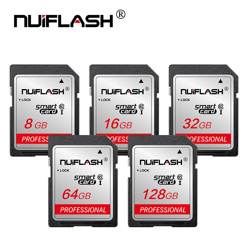 Nuiflash Ultra Speicher Sd Karte 16GB 32GB 64GB SDHC Kamera sd 64gb tarjeta sd 128gb 256GB carte memoire Klasse 10 UHS-1