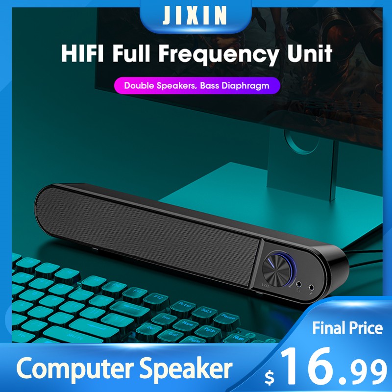 4D Computer Bluetooth Speakers Wired Surround Sound Desktop Speaker HiFi Stereo Subwoofer With Mic For Laptop PC TV Aux Speaker