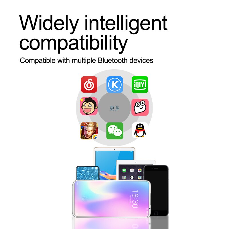 Auriculares inalámbricos con Bluetooth L21, dispositivo de audio HIFI, manos libres, estéreo, para videojuegos, para iphone y Samsung