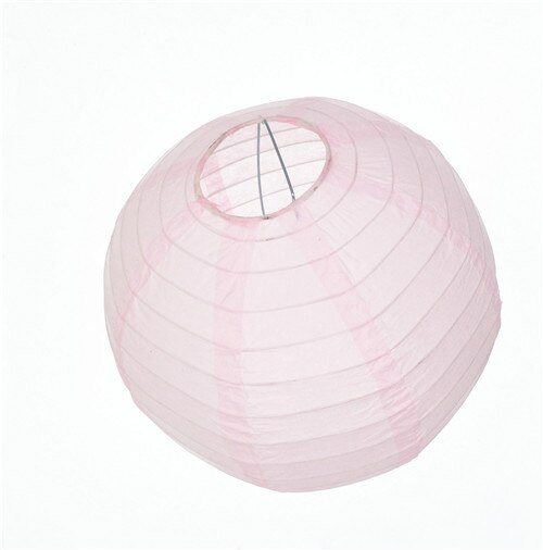FAROL DE PAPEL lampion de 8 ''(20cm), farolillos chinos redondos de papel, FAROL DE BODA, decoraciones para de cumpleaños, faroles de cielo volador para niños: Rosa