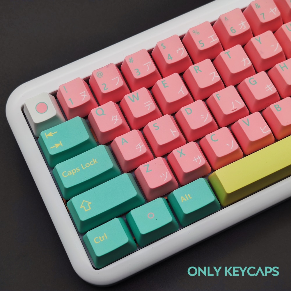 PBT Keycap Set - DYE-SUB OEM Profile - Personalized for Cherry MX Mechanical Keyboards
