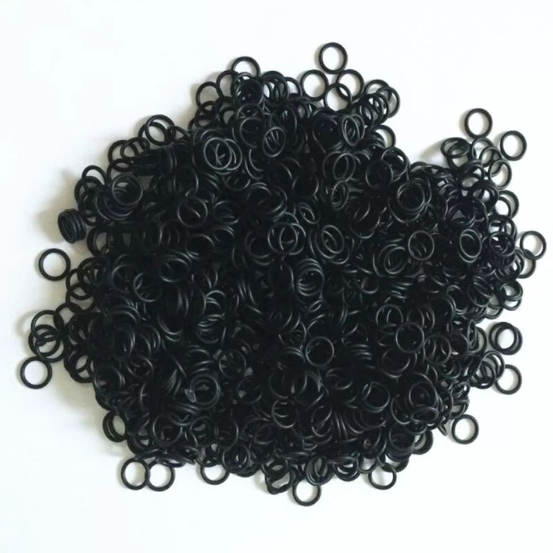 Rubber Sealing Ring Fluorine Rubber O-ring Waterproof Ring Rubber Washer Anti-friction: 100pcs