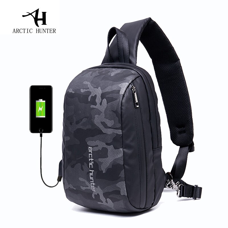 Arctic hunter casual usb waterdichte heren borsttas messenger bag jeugd zakelijke reistas grote capaciteit heren schoudertas