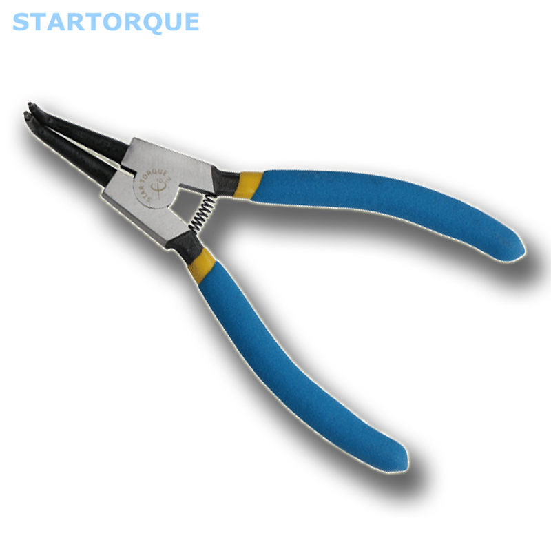 5" 125mm Multifunctional Snap Ring Pliers Multi Tools Multi Crimp Tool Internal External Ring Remover Retaining Circlip Pliers: Bend a wild card