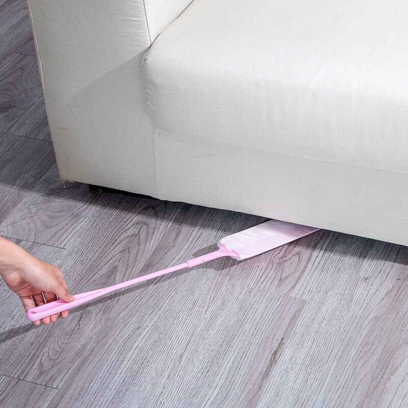 Aftagelig klud støvder forlænger støvbørste ikke-vævet støvrens til sovesofa møbler hjørne bund rengøringsværktøj til hjemmet