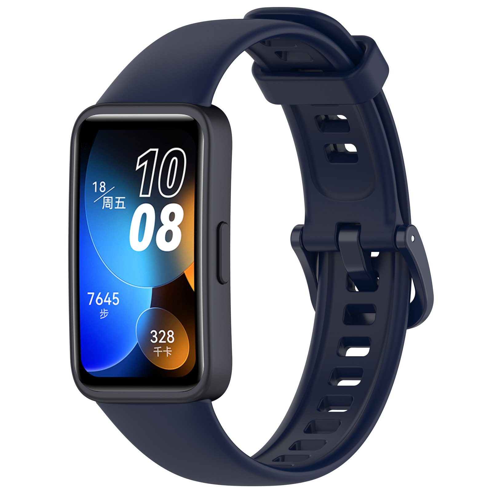 Silicone Strap For Huawei Band 8 Strap Accessories SmartWatch Replacement watchband Wristband correa bracelet for Huawei Band 8: Black Gray