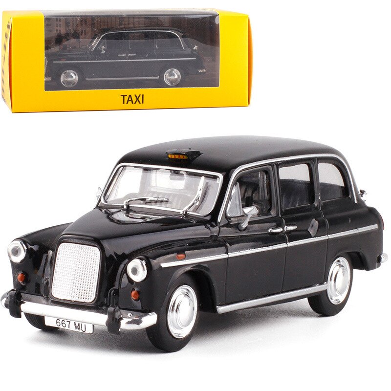 Squisito originale 1:43 modello in lega di taxi, 16 paese simulazione die-cast in metallo modelli di auto, dono di raccolta ornamenti, libera la nave: London Taxi (1989)