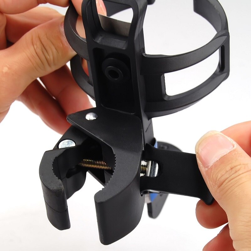 Bicicleta quente bicicleta garrafa rack titular dobrável ciclismo garrafa de água gaiola guiador topeak suporte fixo acessórios da bicicleta montanha