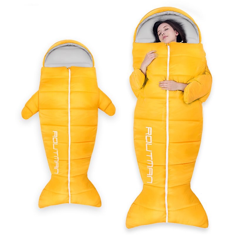 Goede Enkele Slaapzak Volwassen Outdoor Reizen Herfst En Winter Verdikking Vrouwelijke Mannelijke Indoor Camping Koud