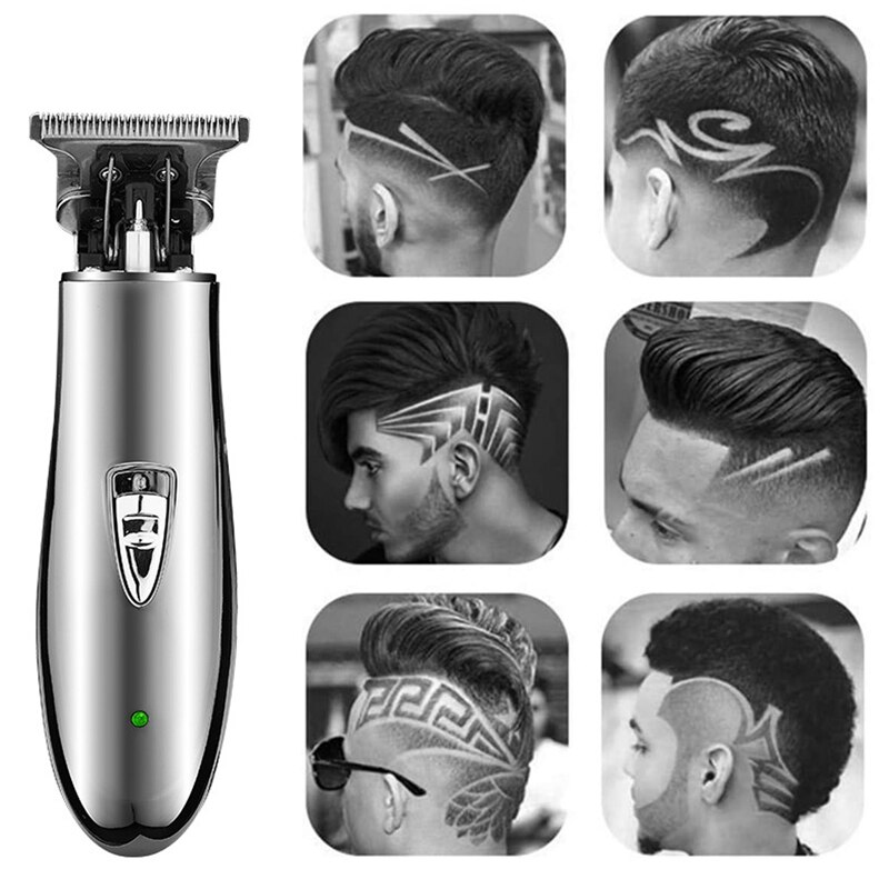 Tondeuses à cheveux pour hommes-barbiers lame sans fil hommes tondeuse à cheveux tondeuse à barbe coupe de cheveux et Kit de toilettage Rechargeable: Default Title