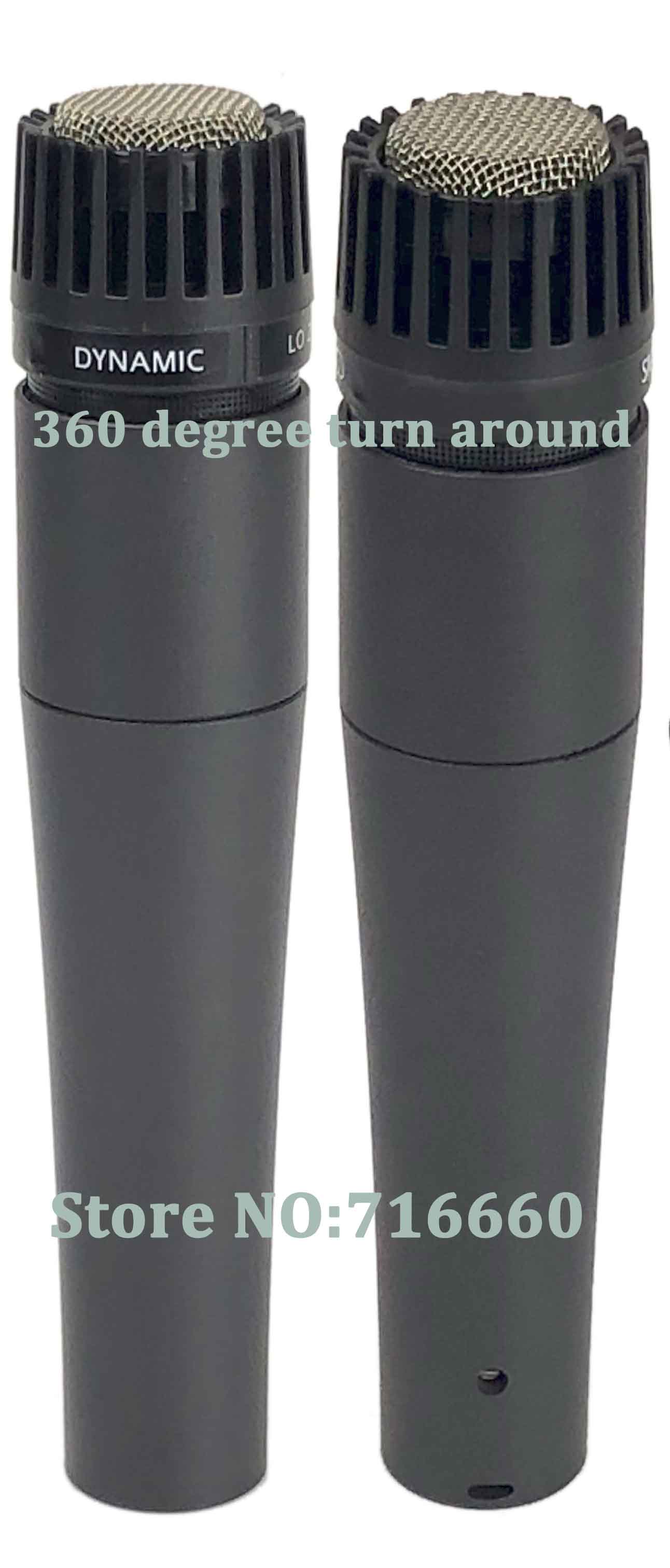 2pcs/lot B57A or b58A,or s57 or s58,or s58-50A,565S wired mic with seperate packing box ,clipper and zipper bag