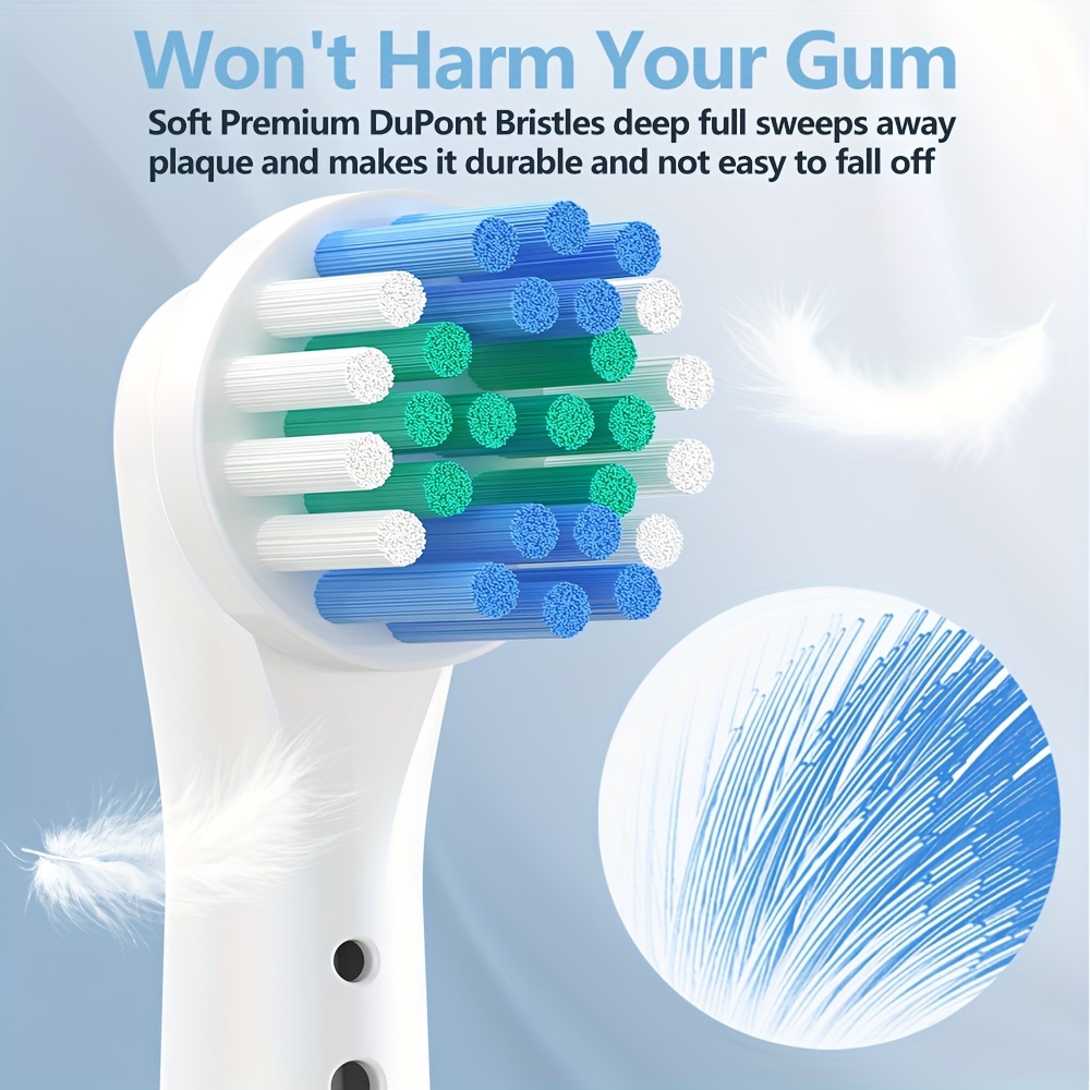 4/12pcs Replacement Toothbrush Heads for Oral-B Electric Toothbrush Precision Clean Brush-Head Effective Oral Care