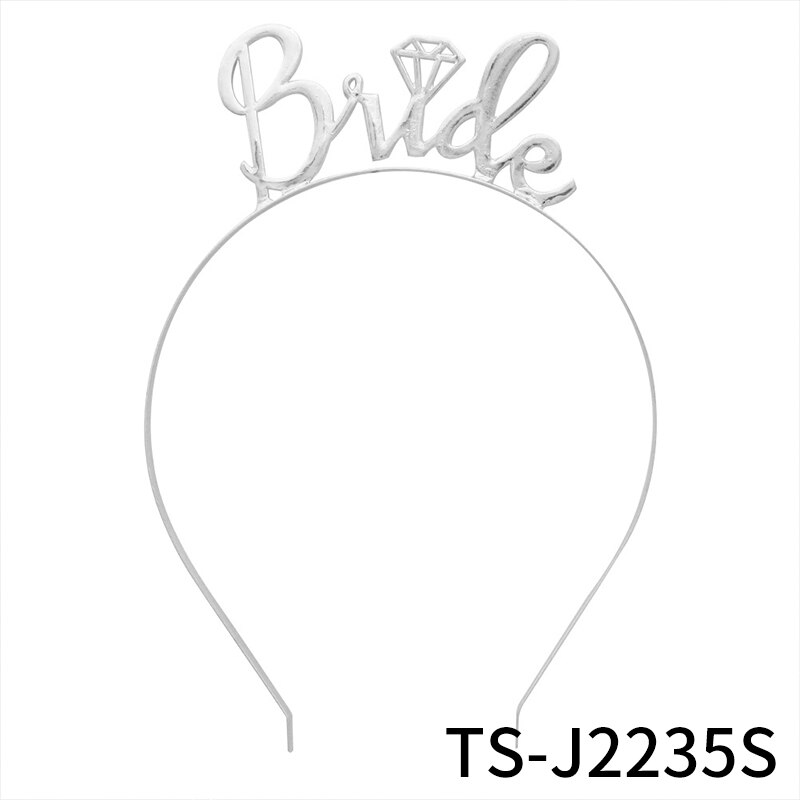 Braut zu sein Stirnband Brautjungfer Haarschmuck Junggesellenabschied Zubehör Hochzeitsdekorationen Brautparty Mädchen