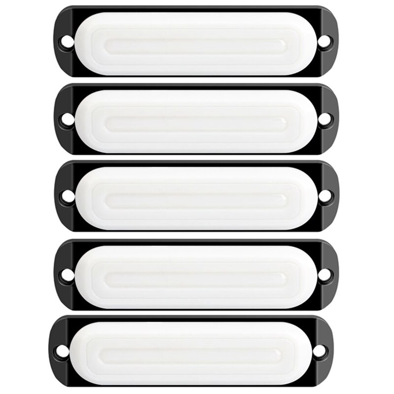 5 stuks 6 led-lichtbalk werklamp 4wd led-balk 12v waarschuwingslichten auto vrachtwagen suv overstromingen spot offroad rijden mistlamp: Default Title