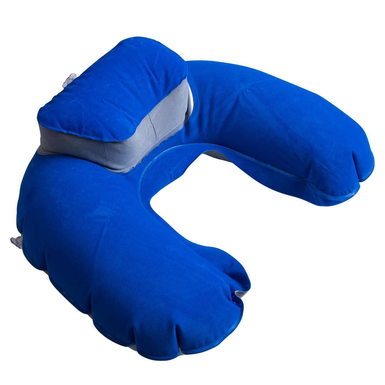 U Vorm Opblaasbare Nek Halswervel Tractie Apparaat Nek Schouder Pijn Relax Massager Kussen Relief Hoofdpijn Gezondheid: Blauw