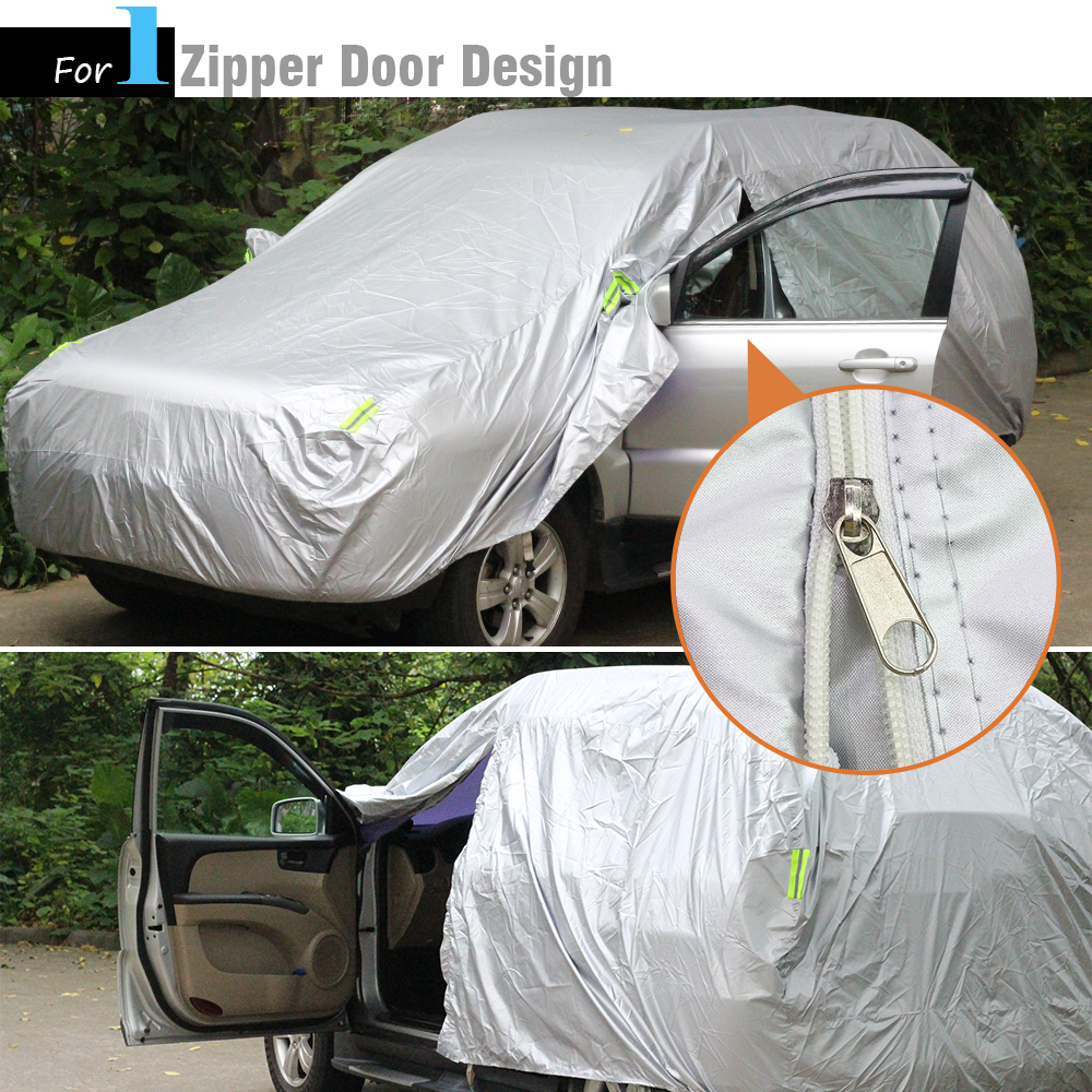 X AUTOHAUX Auto Cover Outdoor Waterdichte Zon Regen Sneeuw Hagel
