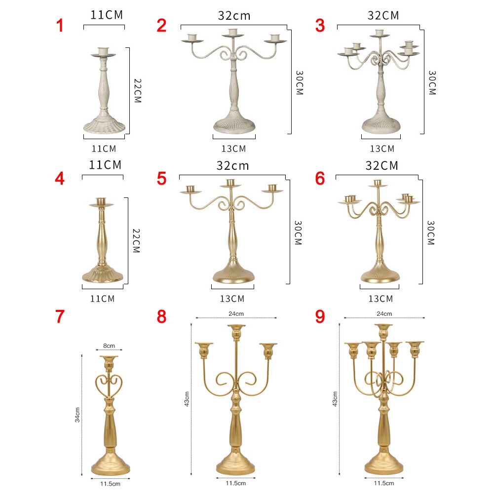 Castiçal de estilo europeu castiçal castiçal casamento castiçal castiçal castiçal decoração da casa casamento tb venda