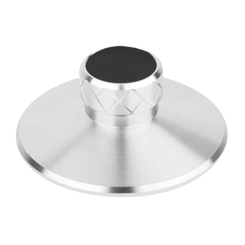 Aluminum Record Weight Stabilizer Record Weight Clamp LP Vinyl Turntables Metal Disc Stabilizer Home Audio: silver