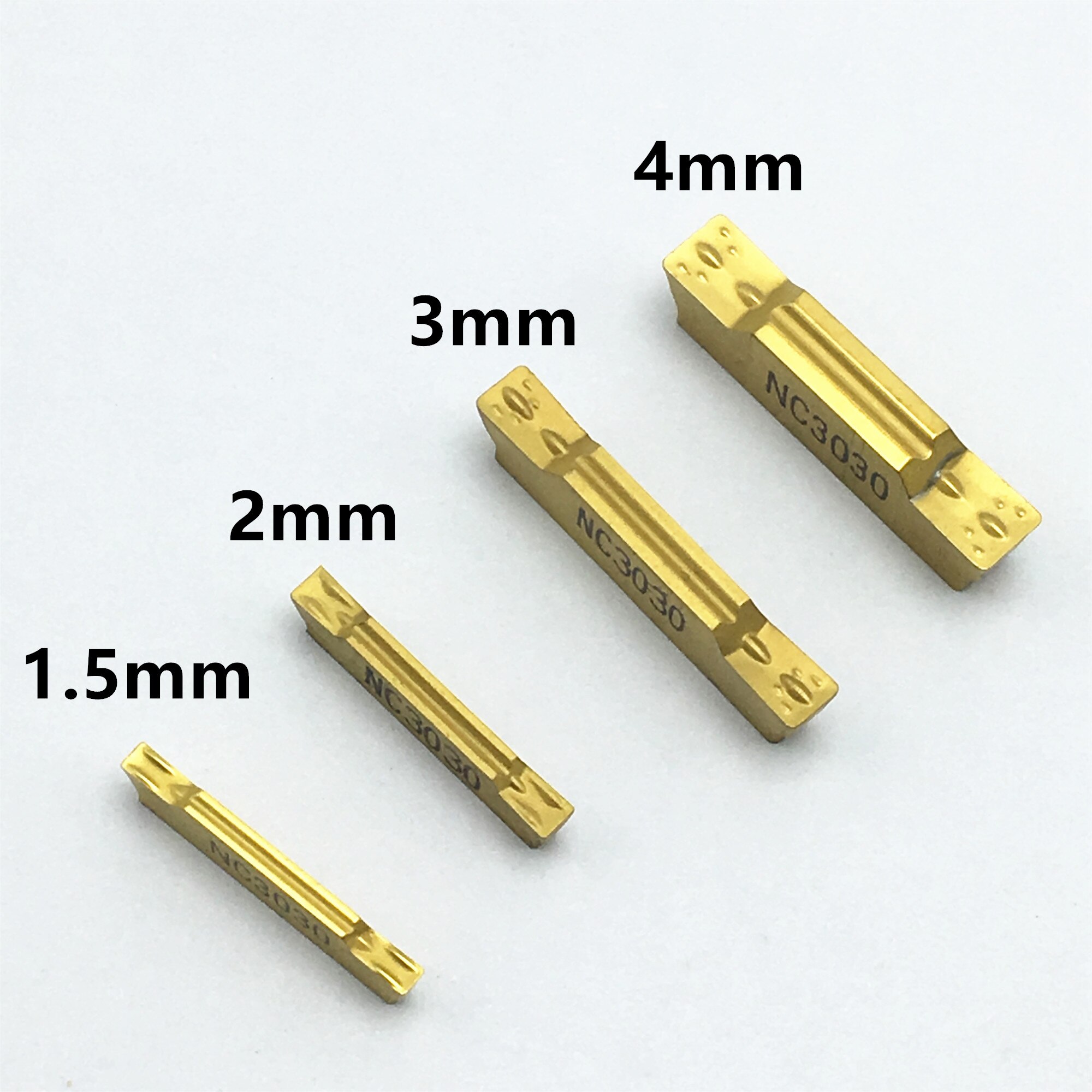 10 stuks sleufgereedschap mgmn 150 mgmn 200 mgmn 300 mgmn 400 nc3020 nc3030 pc9030 sleuf- en snijgereedschap van hardmetaal