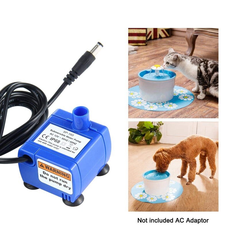 Replacement Pump for Fountain Both Suitable for 1.6L and 2.5L